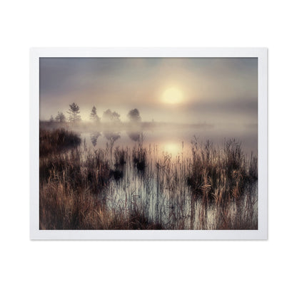 Misty Lake Sunrise No3