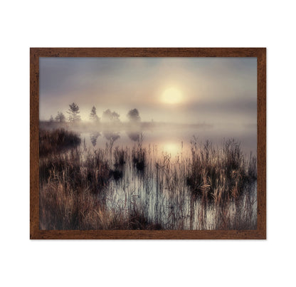 Misty Lake Sunrise No3