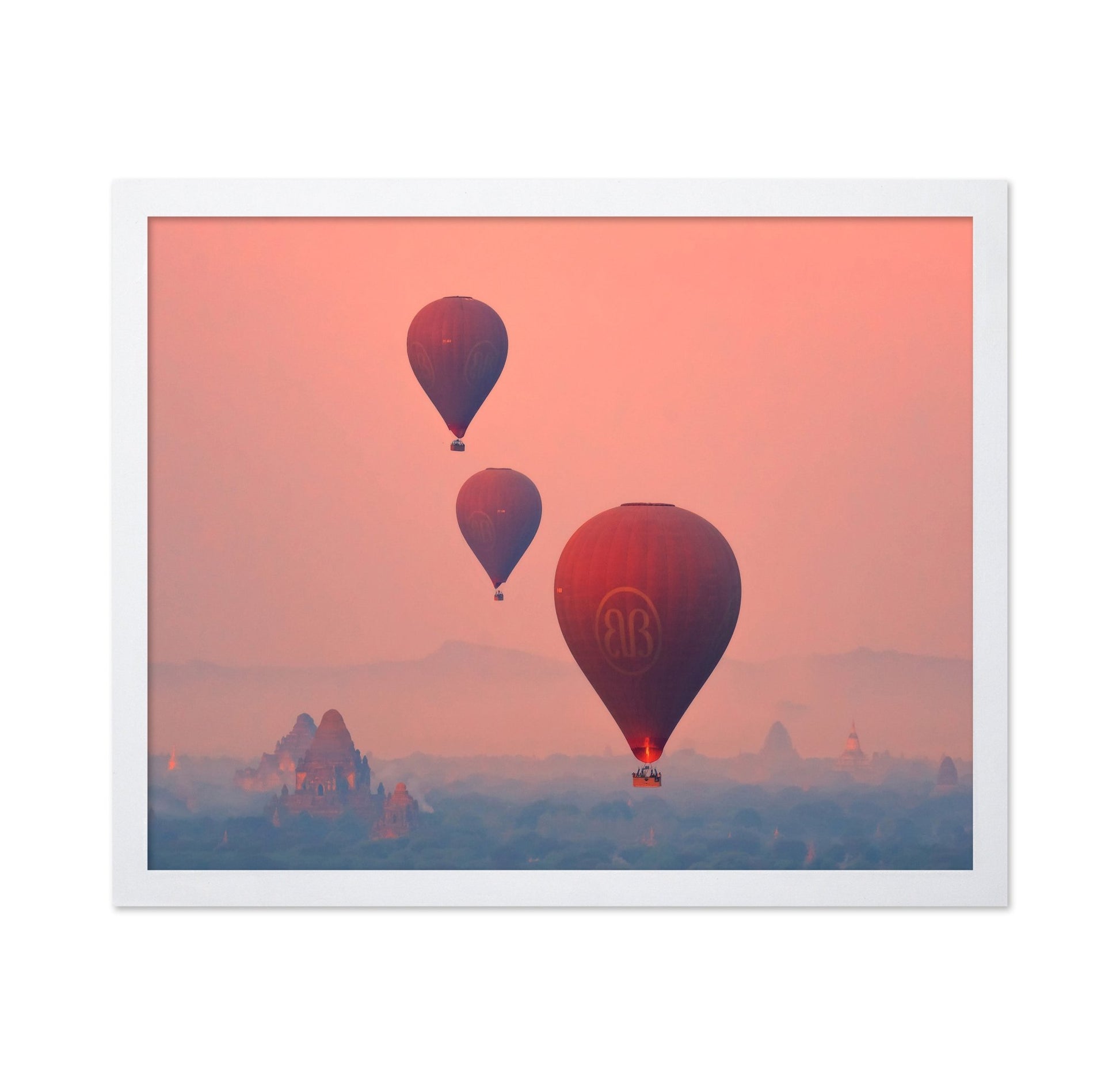 Misty Balloon Sunrise