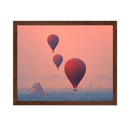 Misty Balloon Sunrise