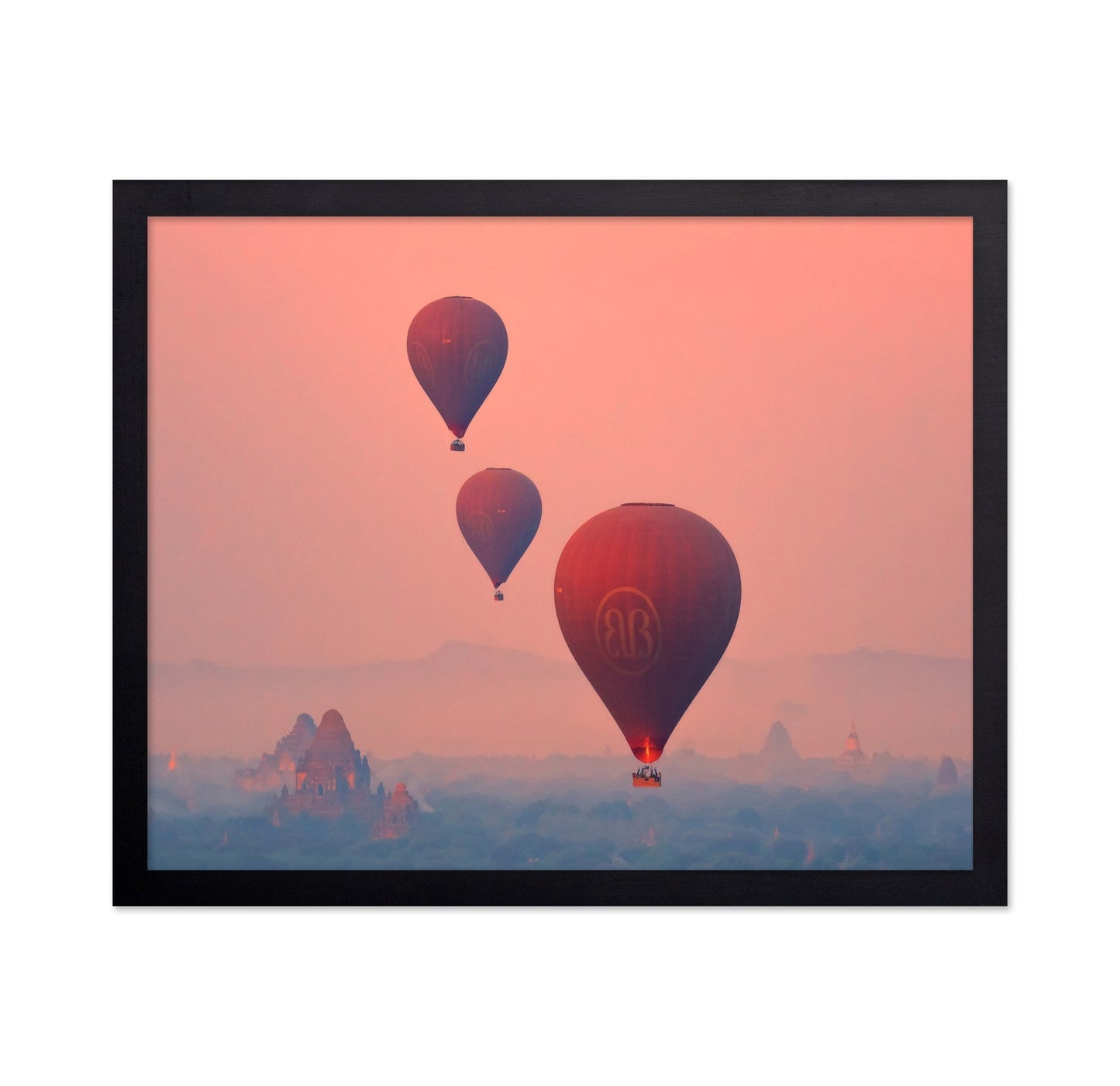 Misty Balloon Sunrise