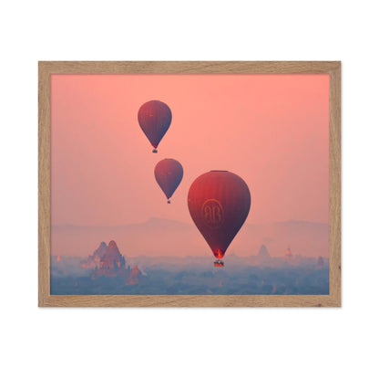 Misty Balloon Sunrise
