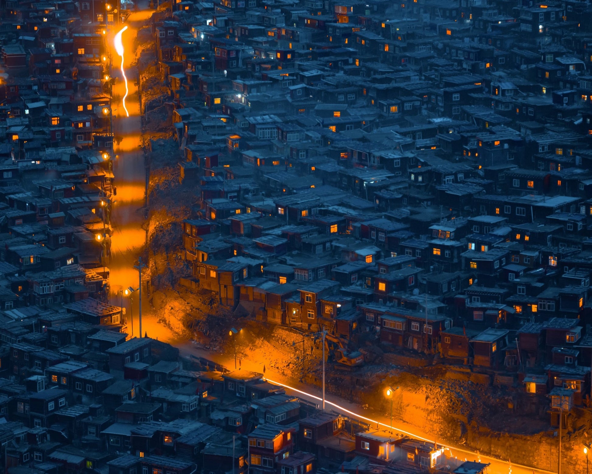 Night City Path