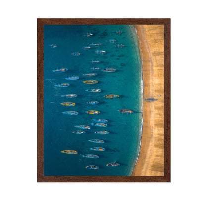 Boats Along Shore