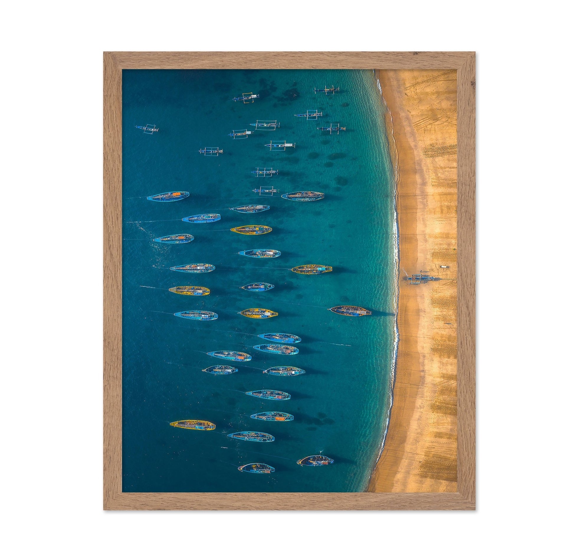 Boats Along Shore