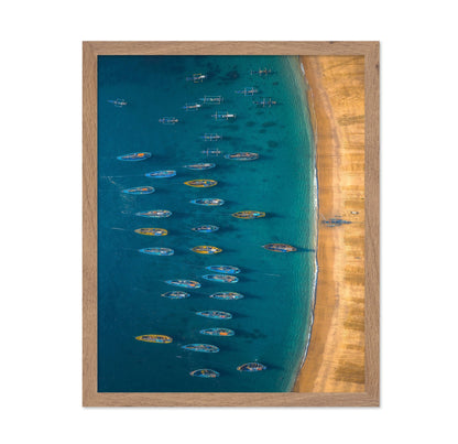Boats Along Shore