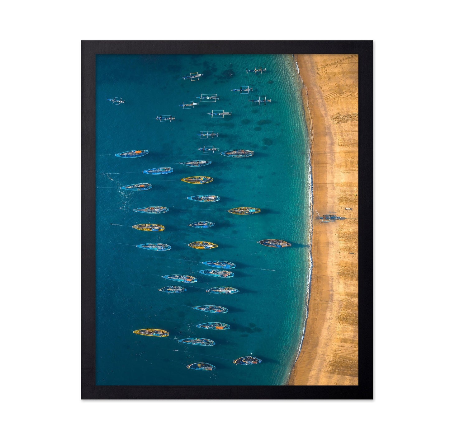 Boats Along Shore