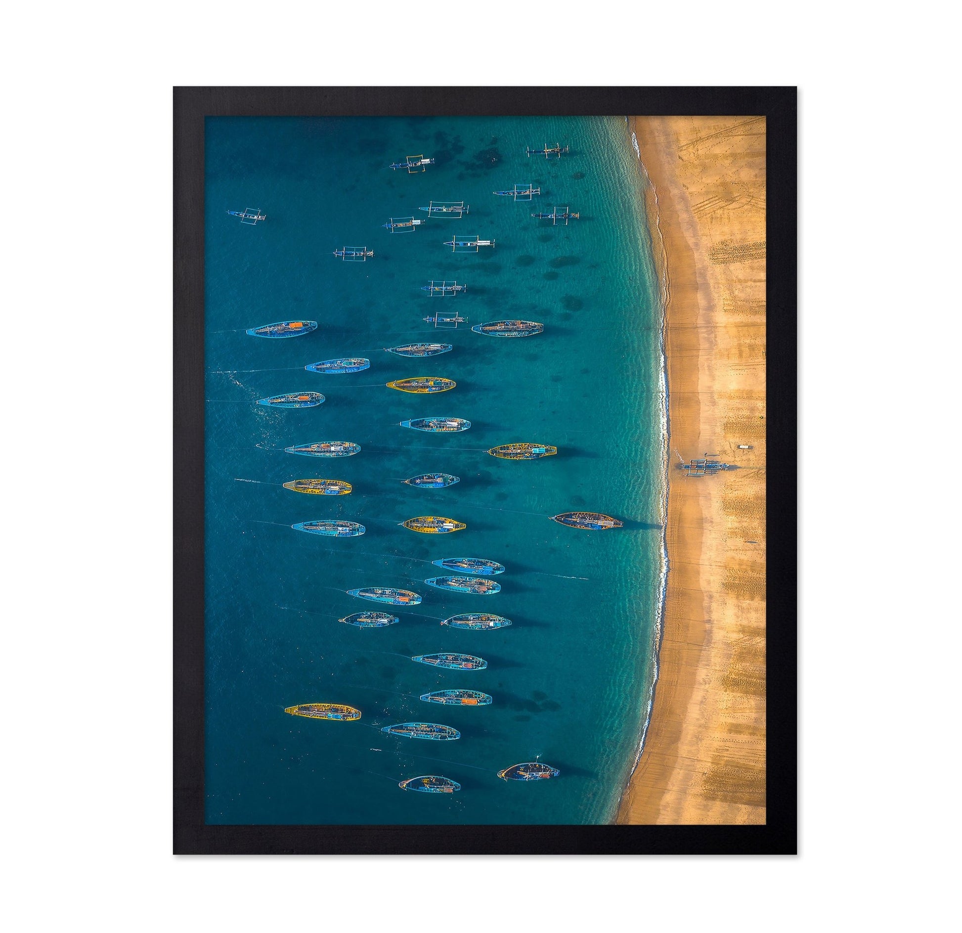 Boats Along Shore