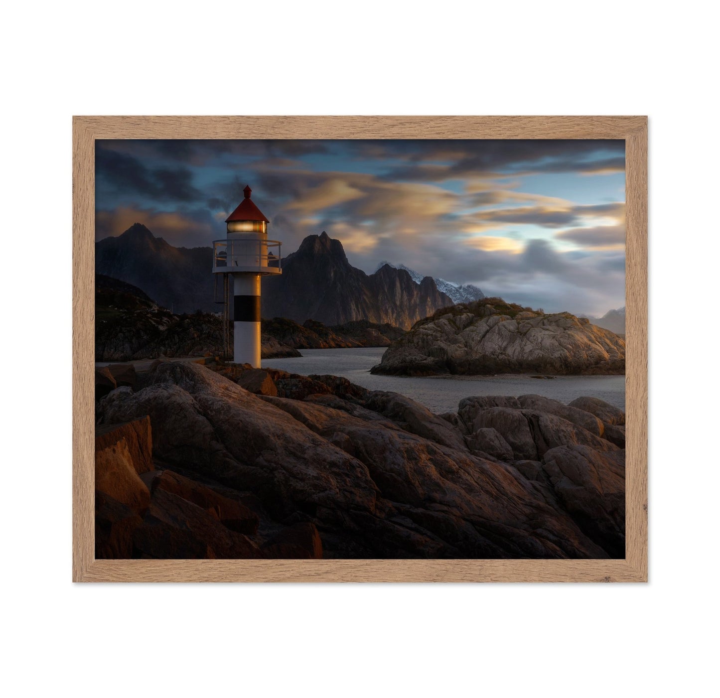 Coastal Lighthouse Glow