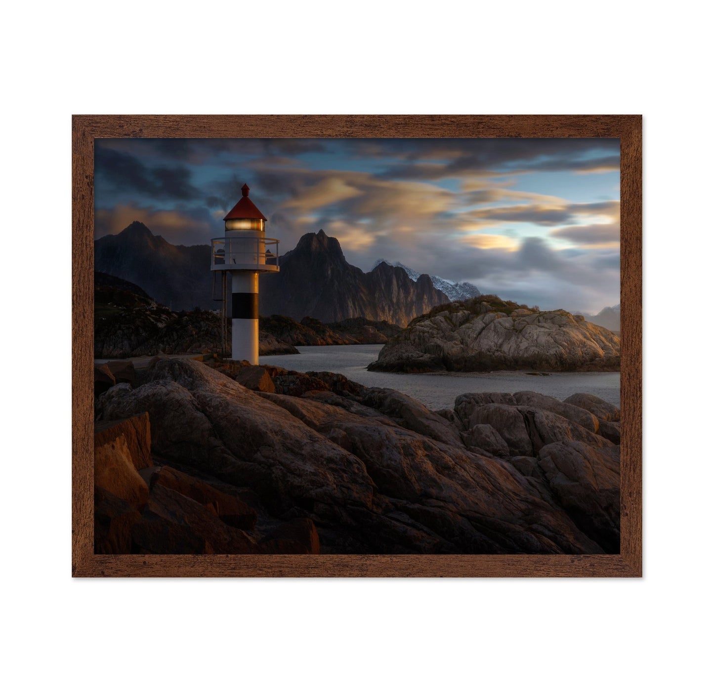 Coastal Lighthouse Glow