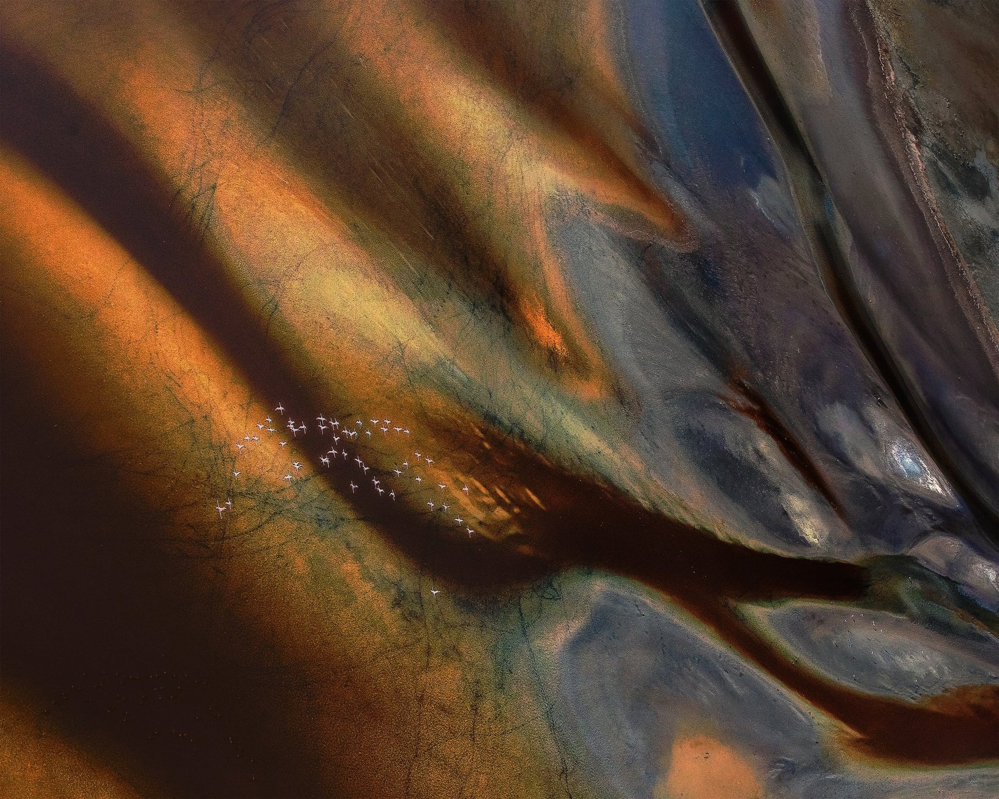 Abstract Earth Flow