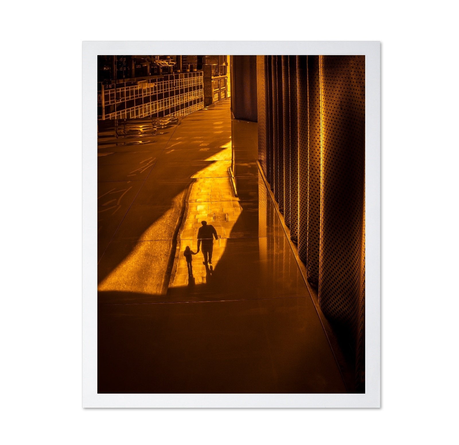 Golden Walk Shadows