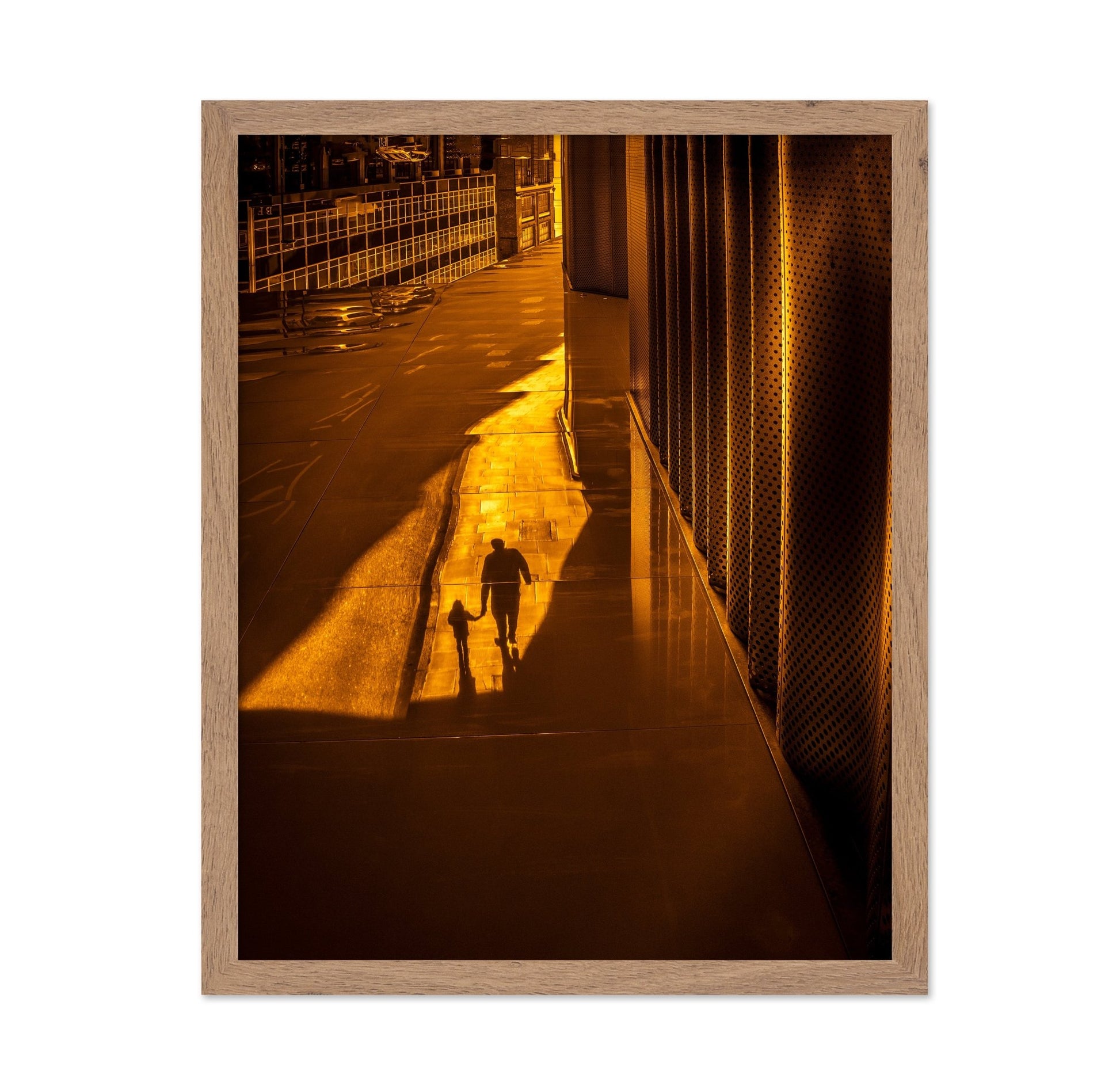 Golden Walk Shadows