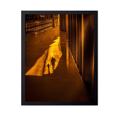 Golden Walk Shadows