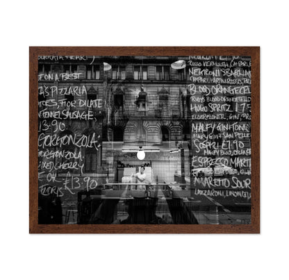 Bistro Window Reflections