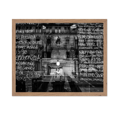 Bistro Window Reflections