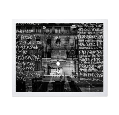 Bistro Window Reflections