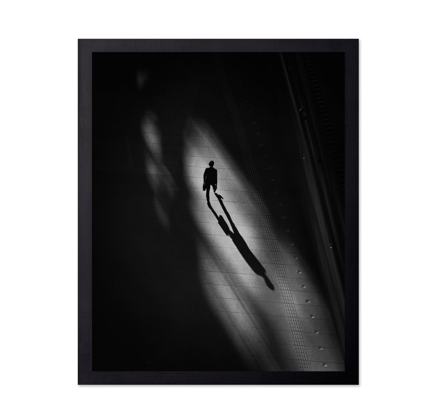 Lone Shadow Figure