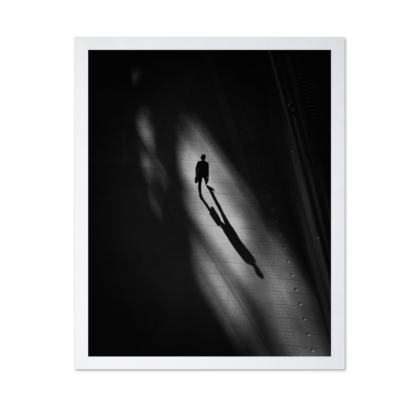 Lone Shadow Figure