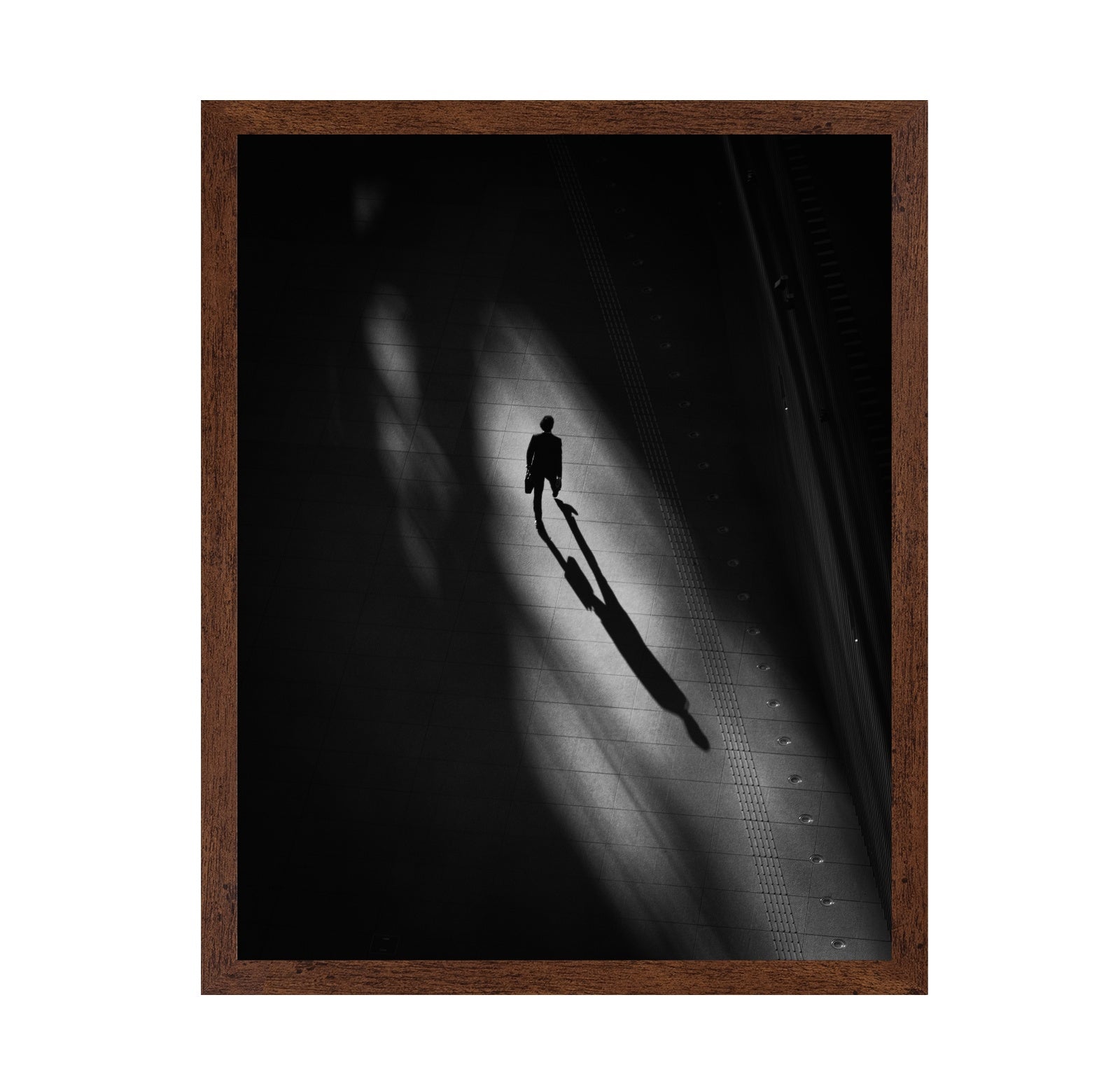 Lone Shadow Figure