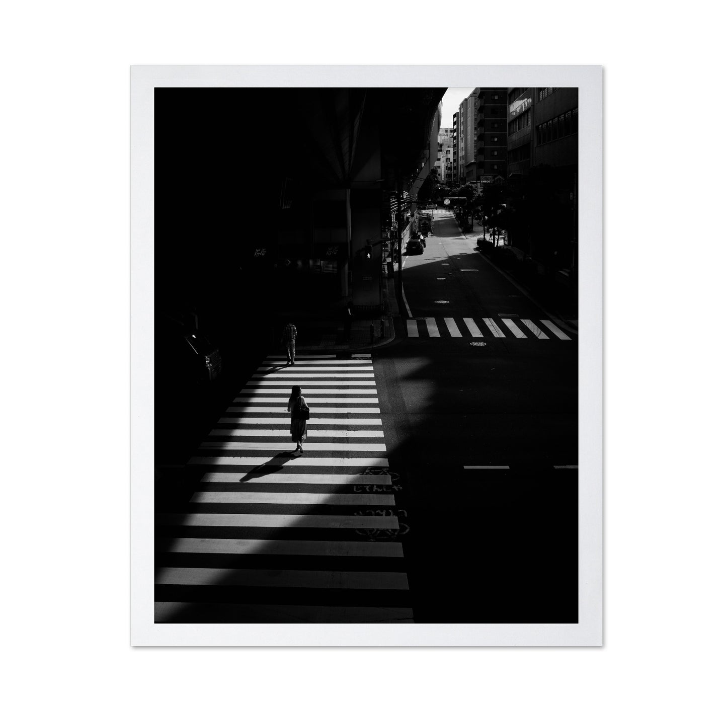 Shadow Crosswalk Walk