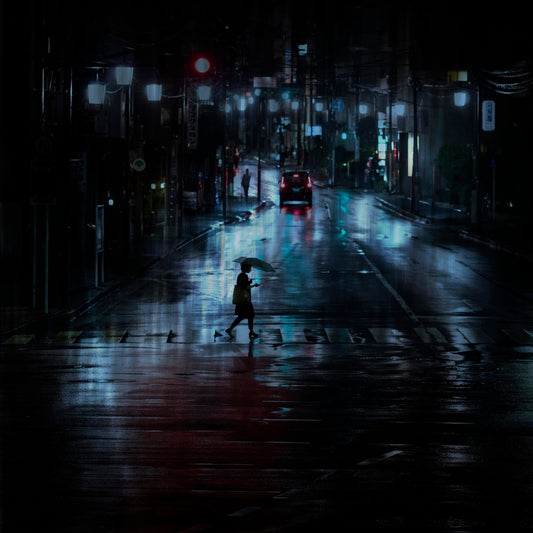 Rainy Night Crossing