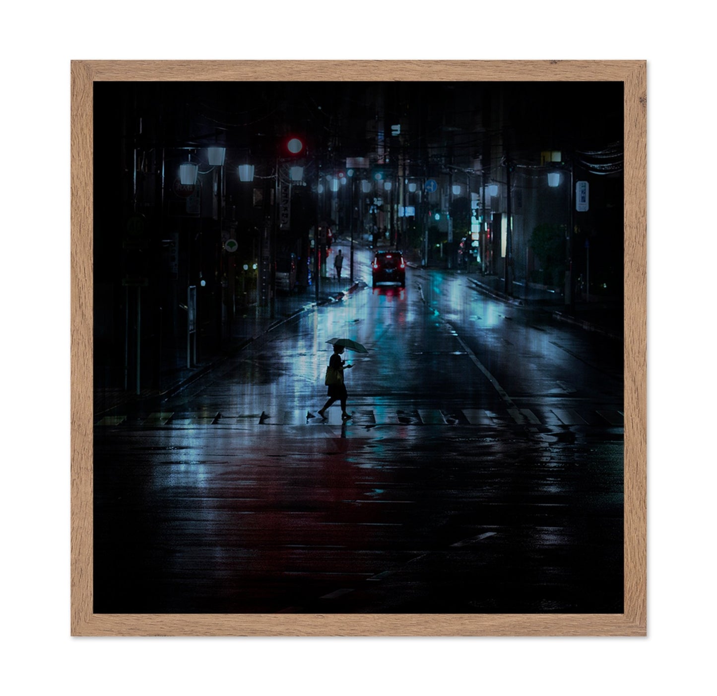Rainy Night Crossing