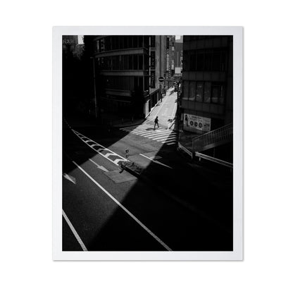 Shadow Crosswalk Scene