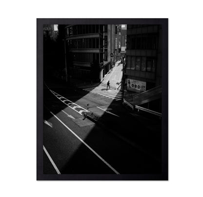 Shadow Crosswalk Scene
