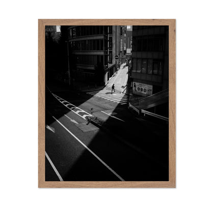 Shadow Crosswalk Scene