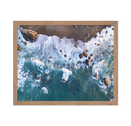 Coastal Waves Aerial