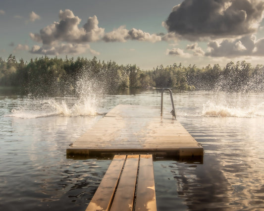 Lake Dock Splash