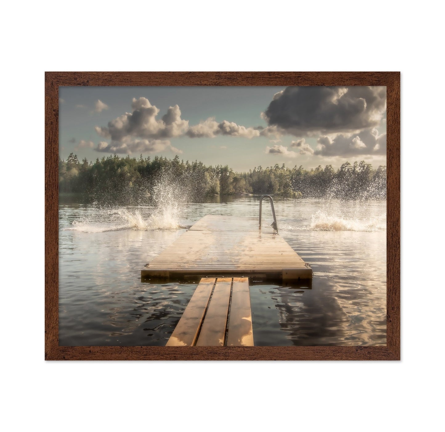 Lake Dock Splash
