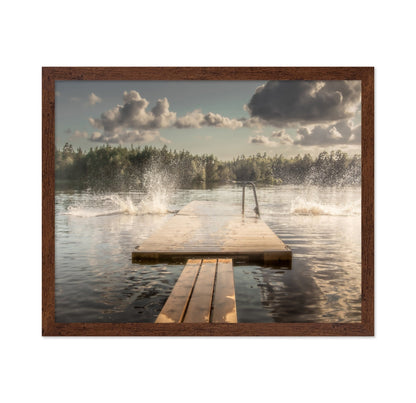 Lake Dock Splash