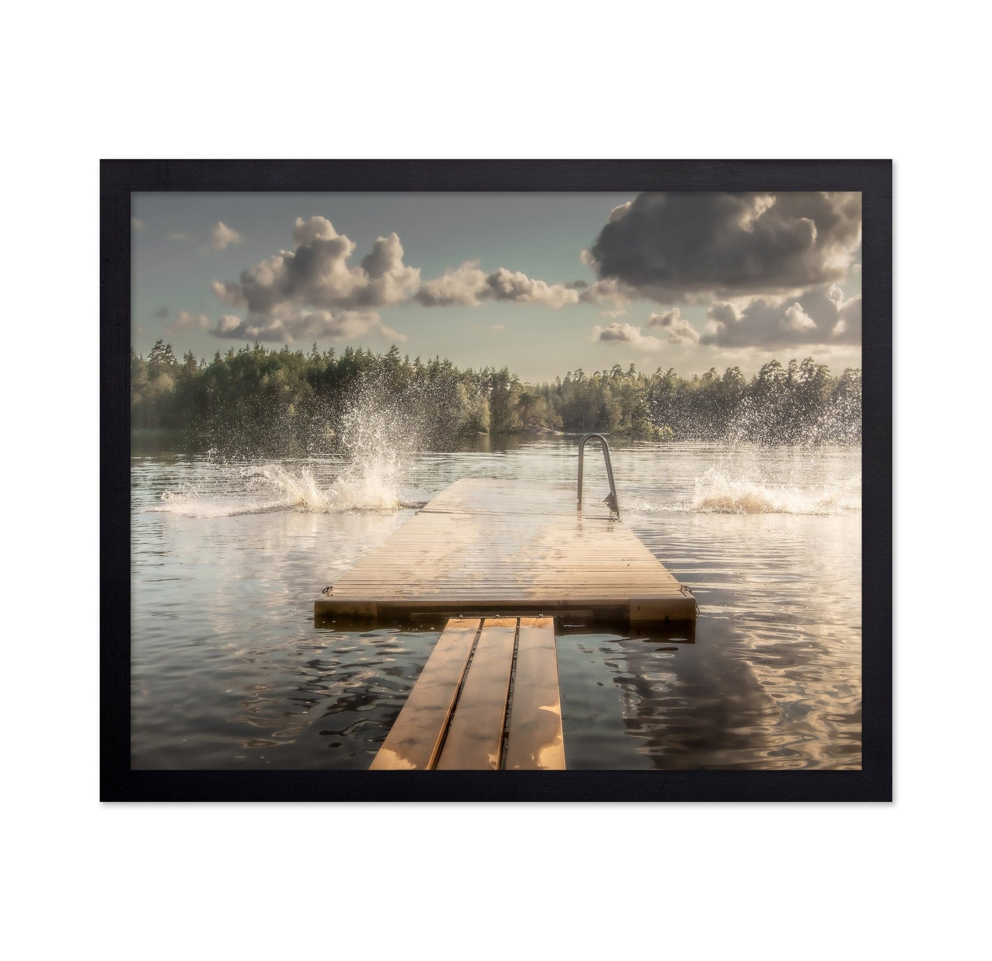 Lake Dock Splash