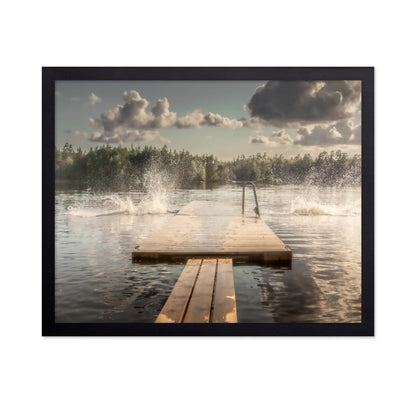 Lake Dock Splash