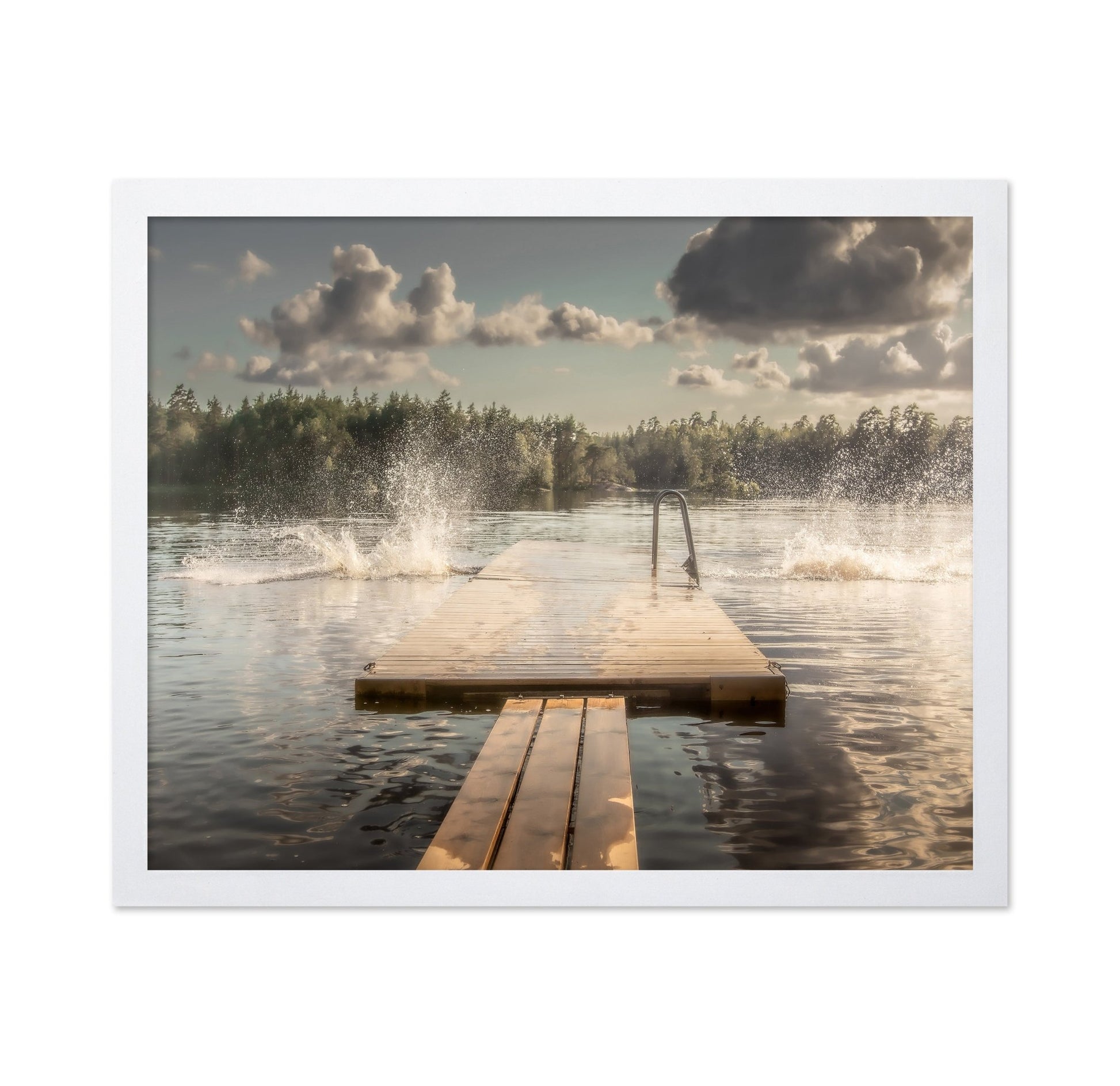Lake Dock Splash
