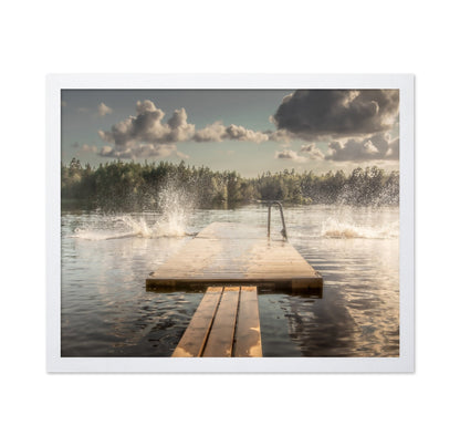 Lake Dock Splash
