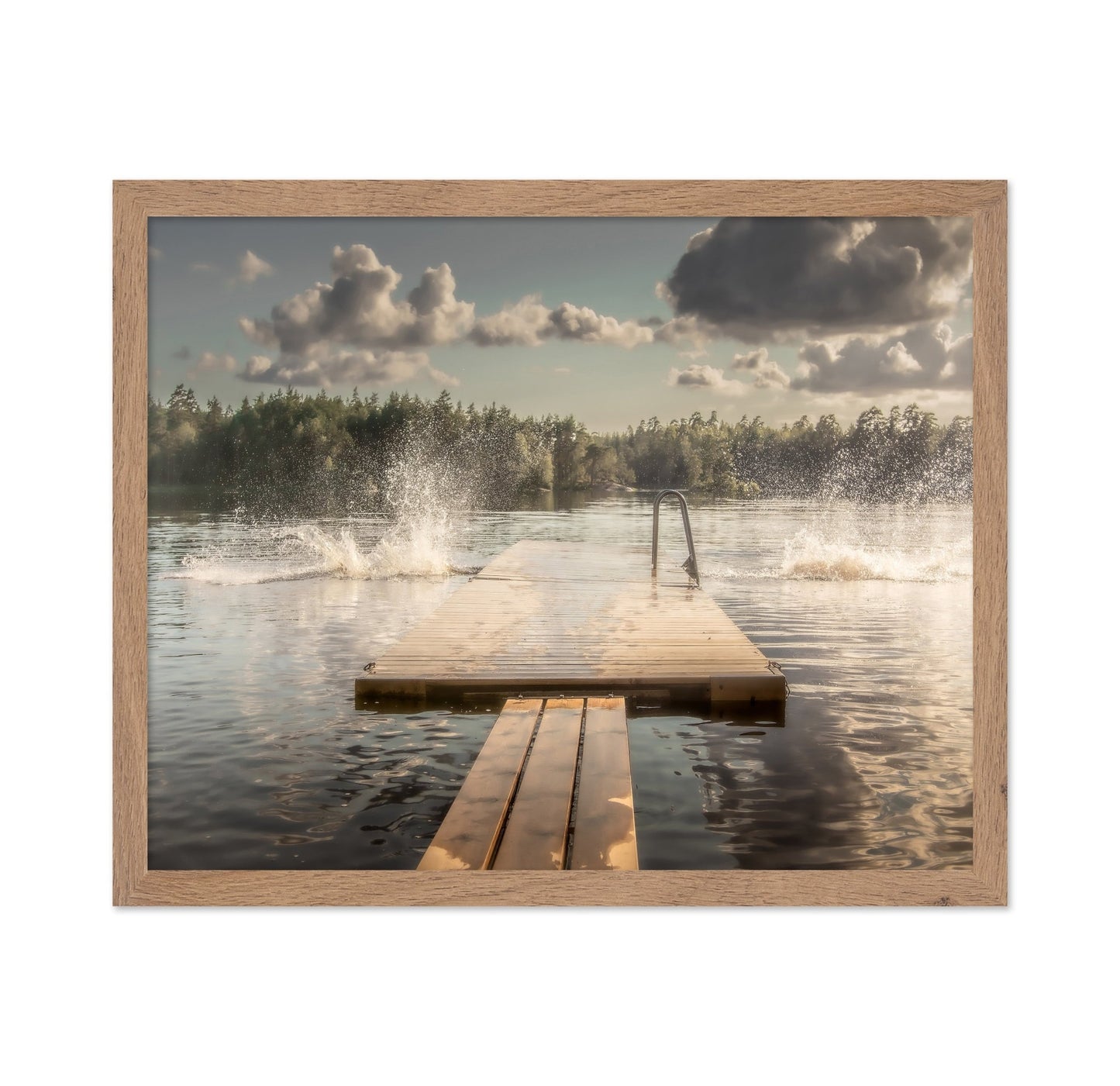 Lake Dock Splash