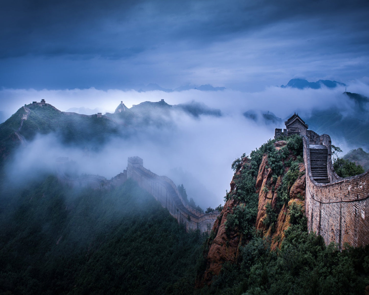 Misty Great Wall
