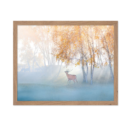 Misty Deer Forest