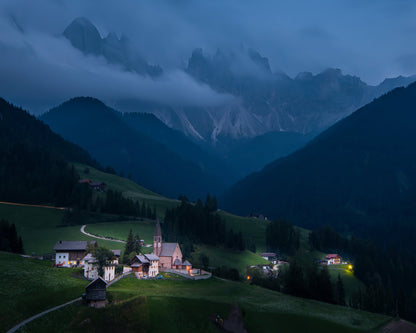 Alpine Village Dusk