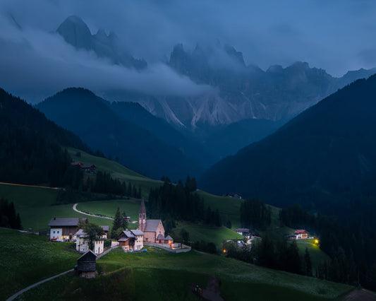 Alpine Village Dusk