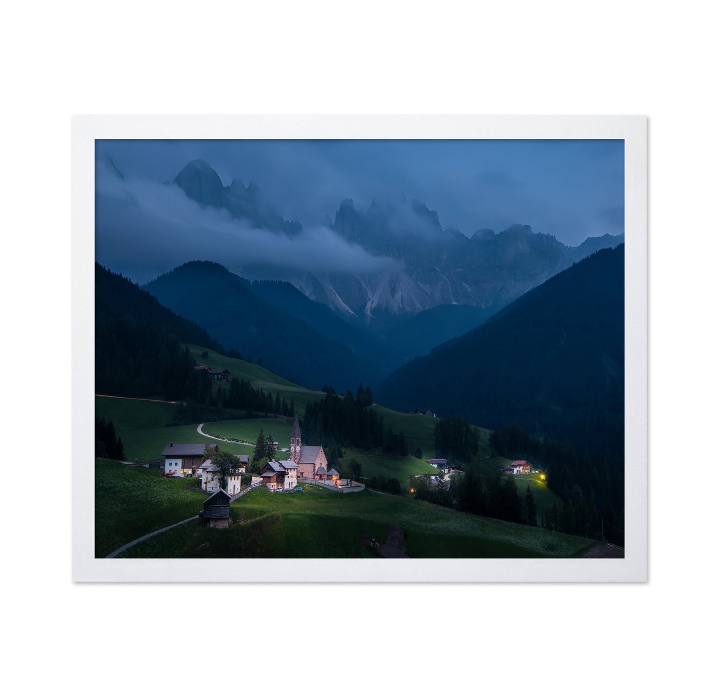 Alpine Village Dusk