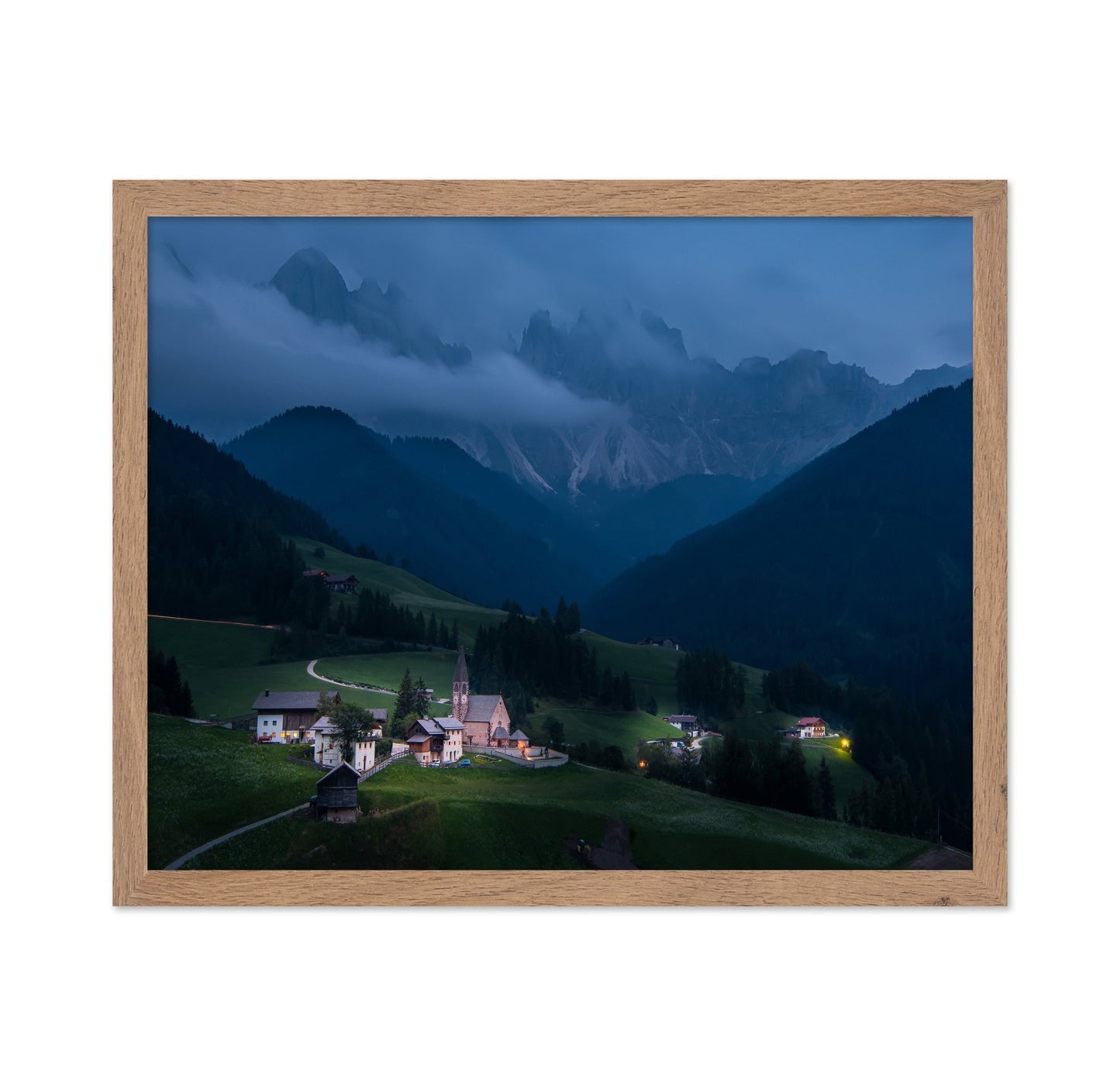 Alpine Village Dusk