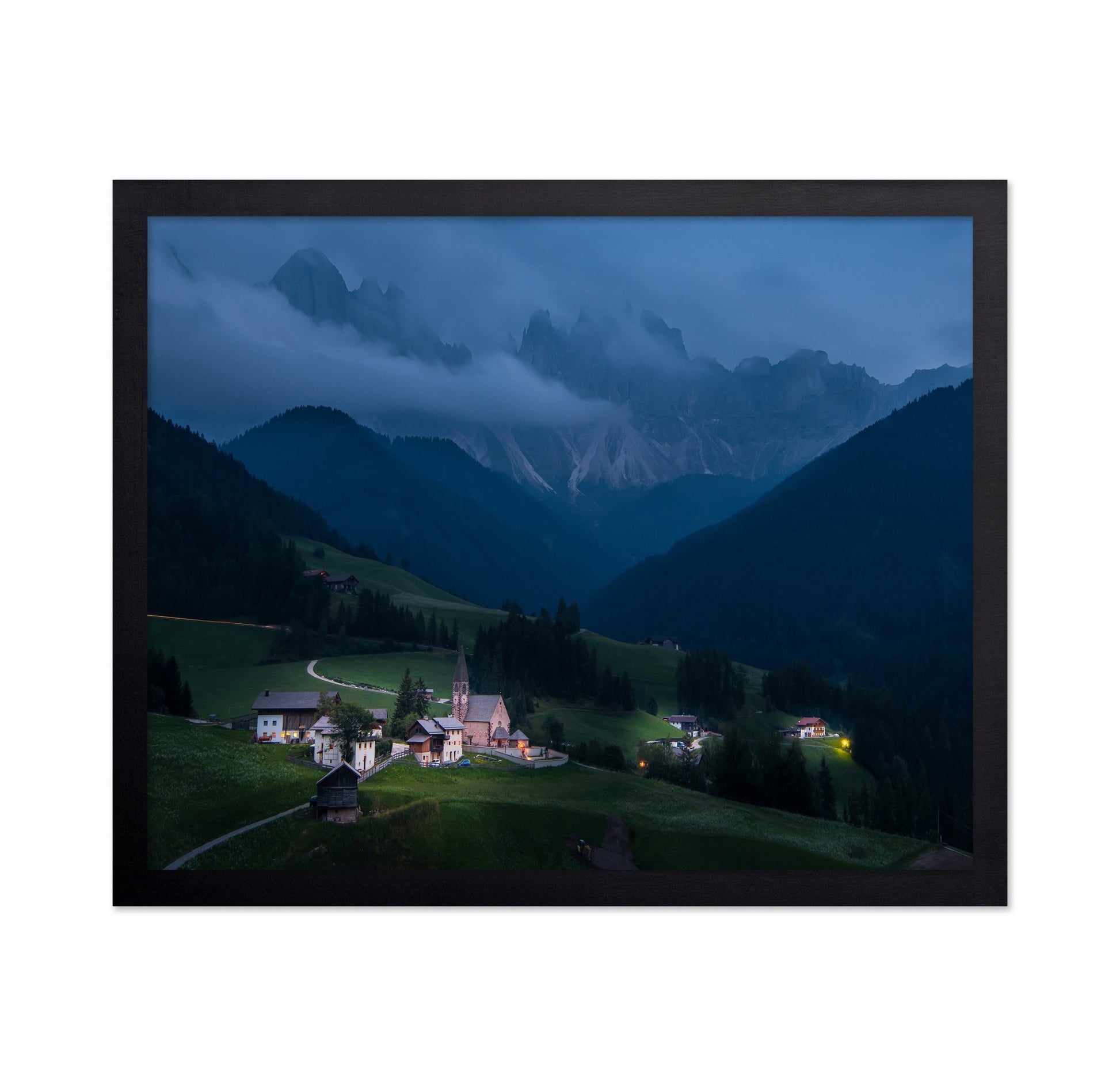 Alpine Village Dusk