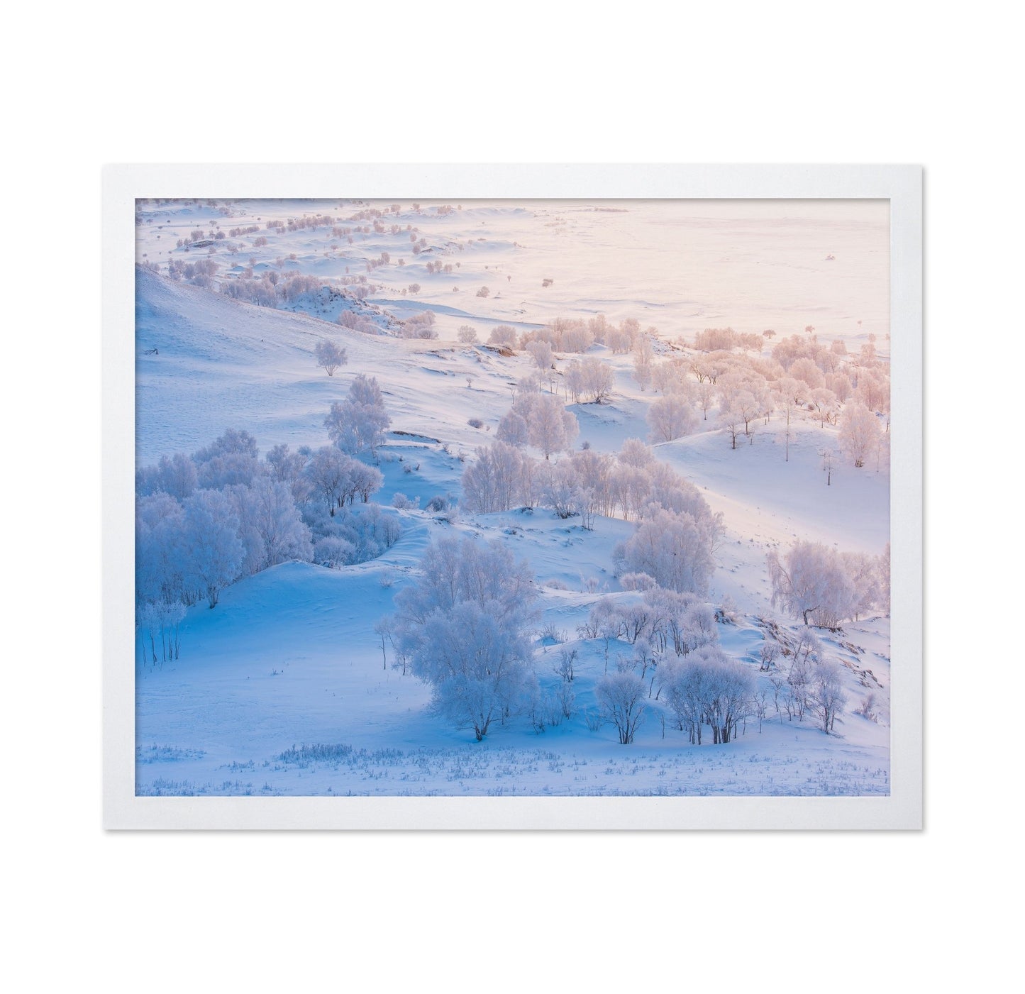 Winter Pastel Valley