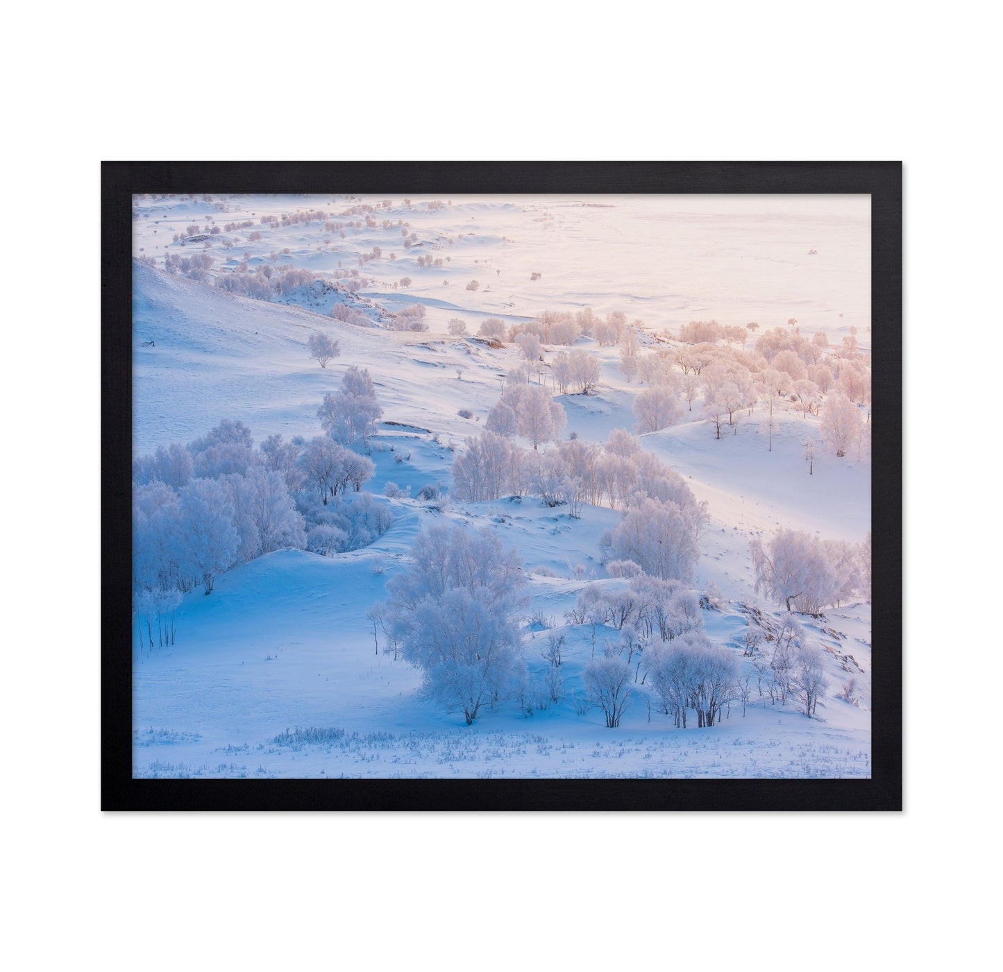 Winter Pastel Valley