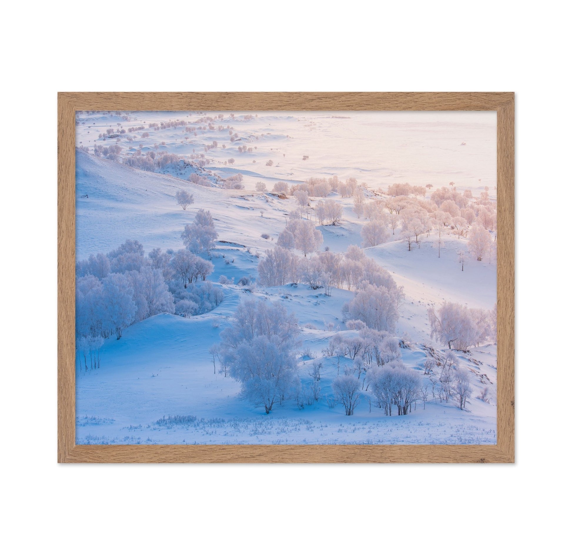 Winter Pastel Valley