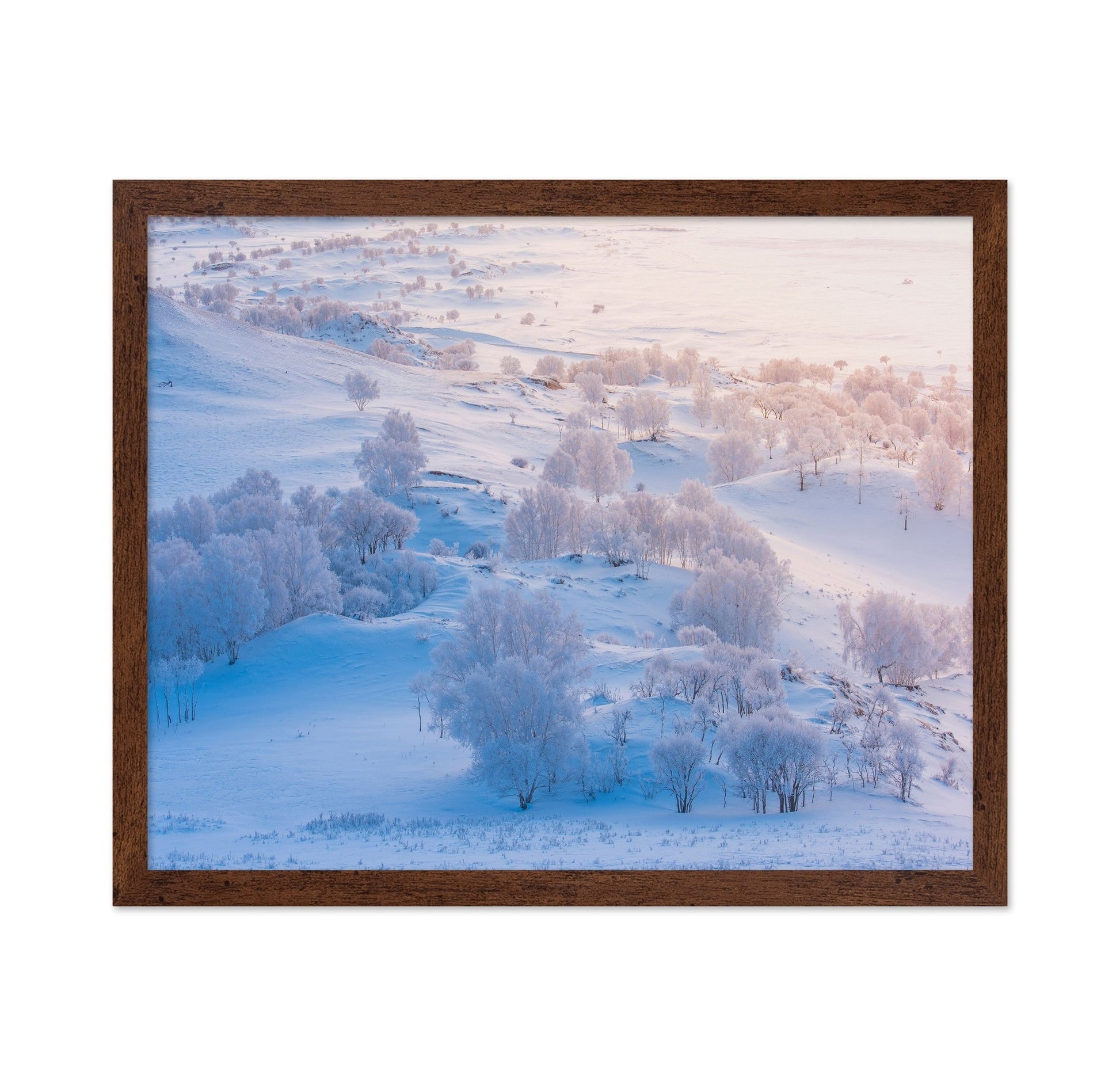 Winter Pastel Valley